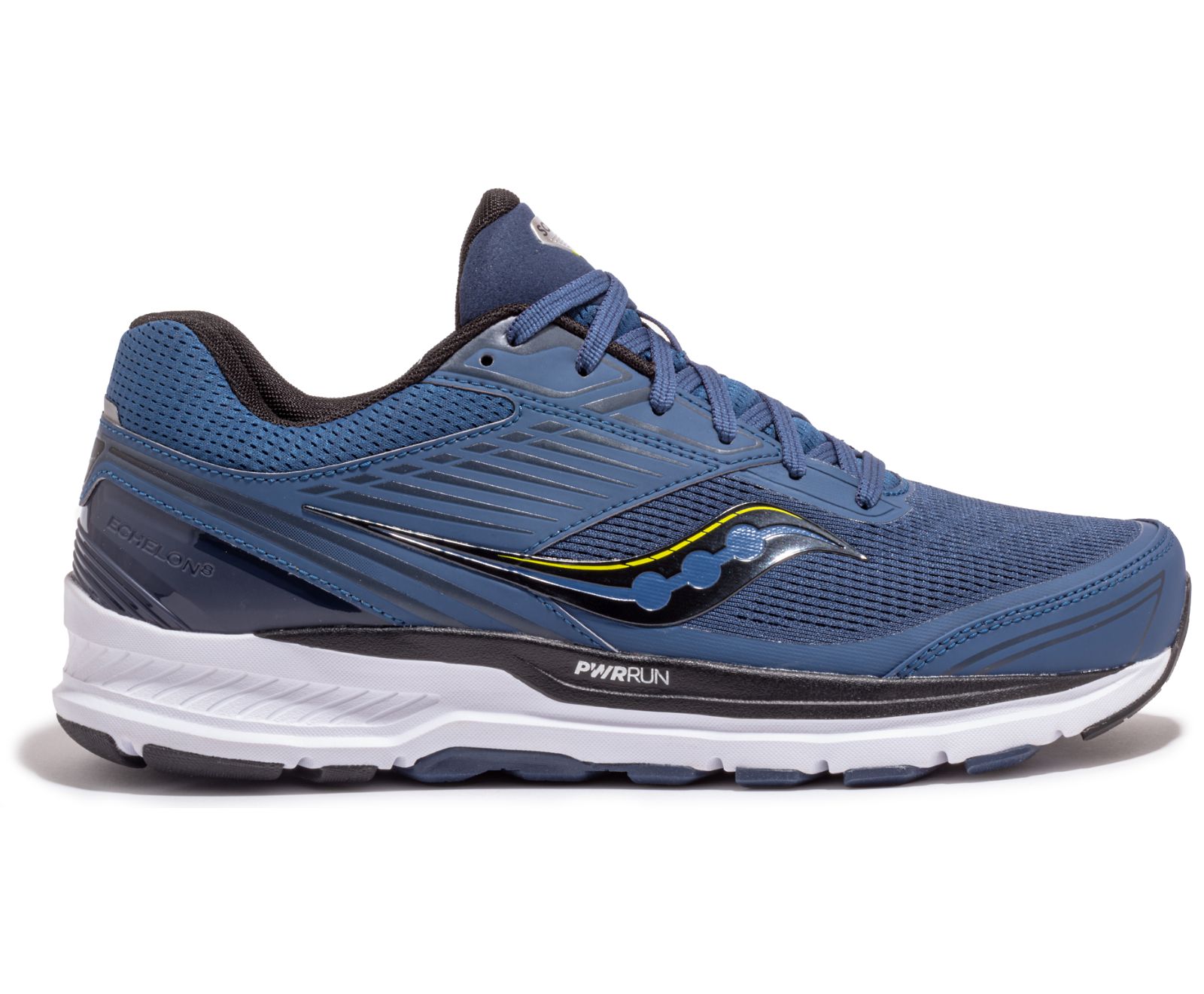 Saucony Echelon 8 Men\'s Running Shoes Navy / Black | Canada 458HAPK